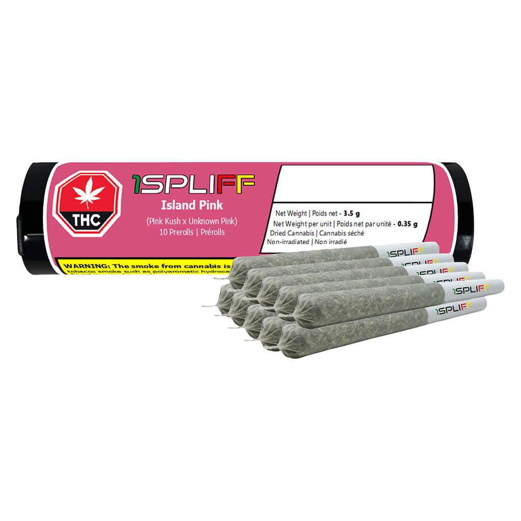 1SPLIFF - Island Pink 10x0.35g Pre-Rolls | NUMO Cannabis